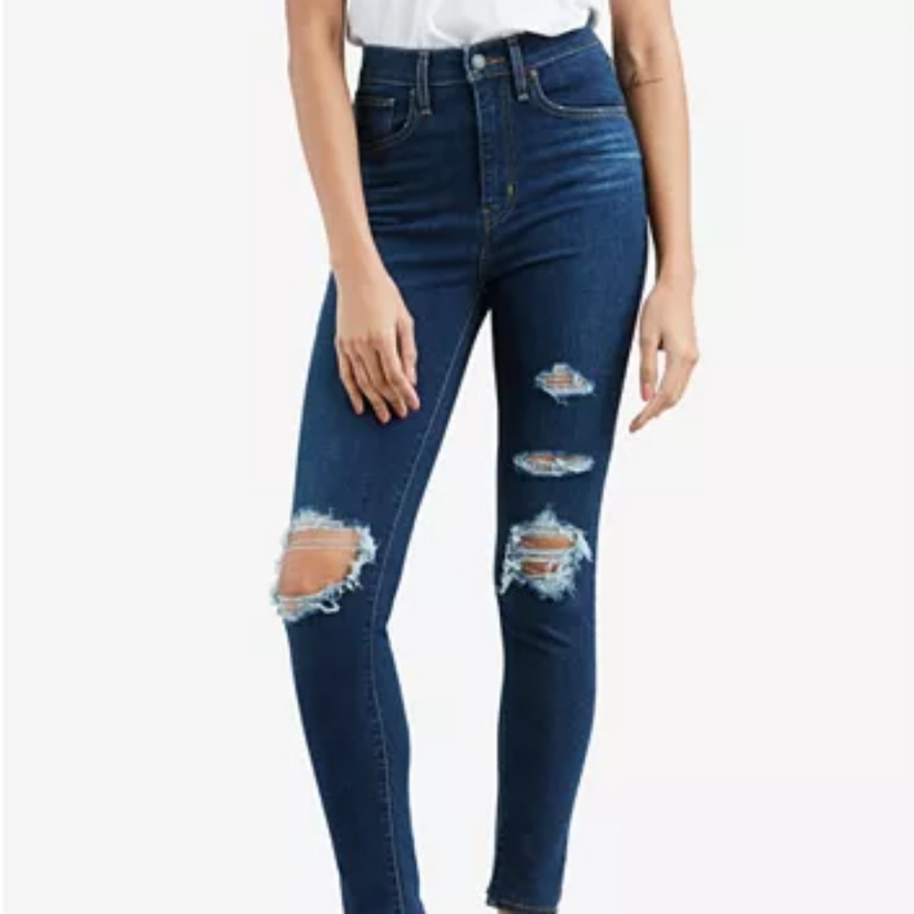 Levis Mile High Super Skinny Jeans